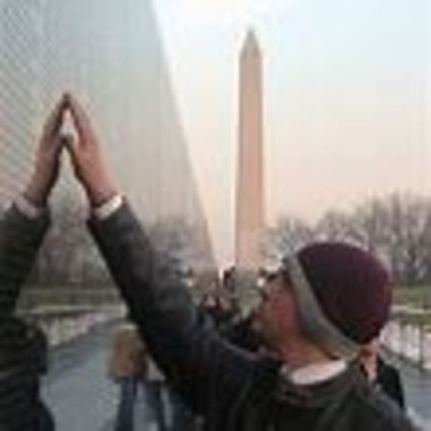 The Vietnam Veterans Memorial located in Washington D.C.