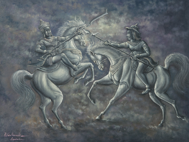 Thai armies attack the Khmers