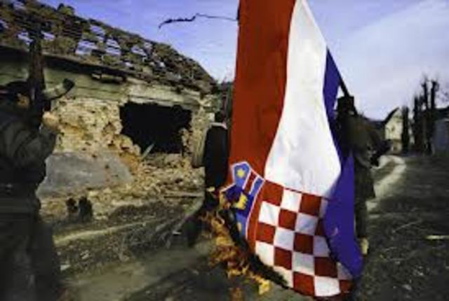 Begin burgeroorlog Joegoslavië