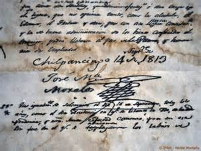 Sentimientos de la nación