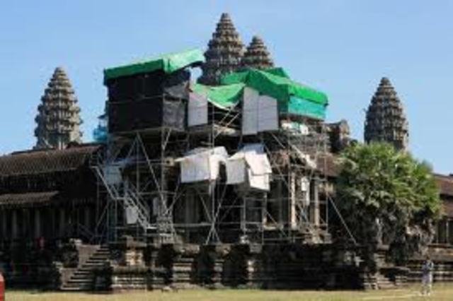 Renovations to the Ankor Wat