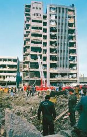 Atentado al edificio del DAS por parte del Cartel de Cali