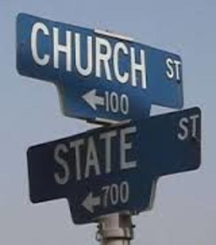 Power relations between church and state