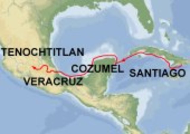 Hernan Cortez Llega a México