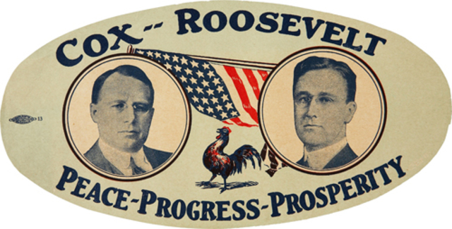 Roosevelt Runs For Vice President