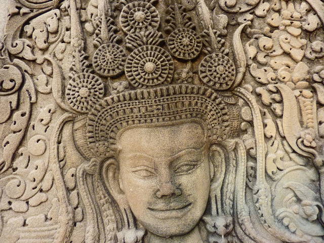 Khmer and Indian people