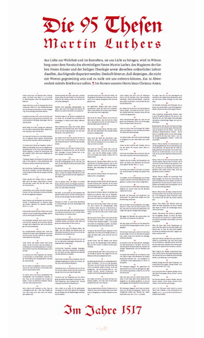 95 Thesen Martin Luther