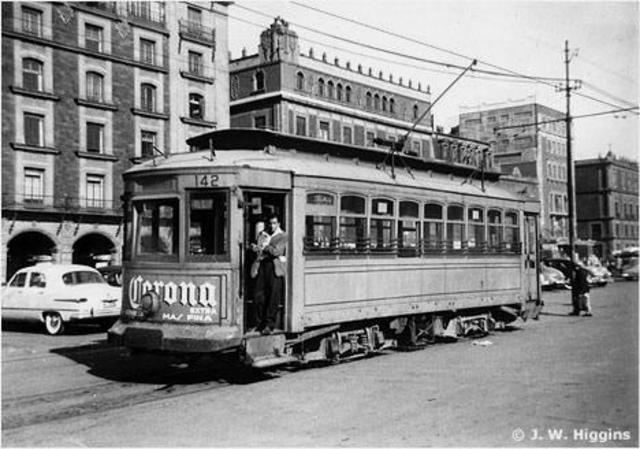Tranvías México - Tacubaya
