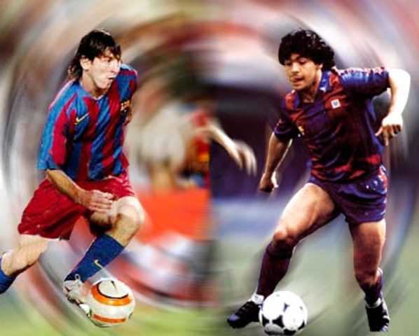 Comparado con Maradona