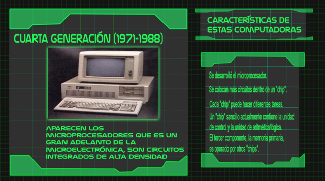 Generación 4 de computadoras