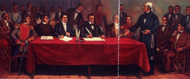 Se promulga en Apatzingán el decreto constitucional para la libertad de la América mexicana.