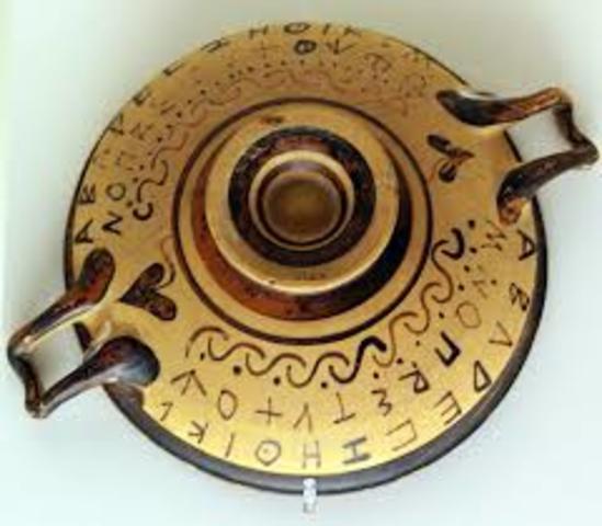 Alfabeto Griego1,000 a.C.