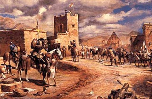 Tubac Settled by Spanish colonies