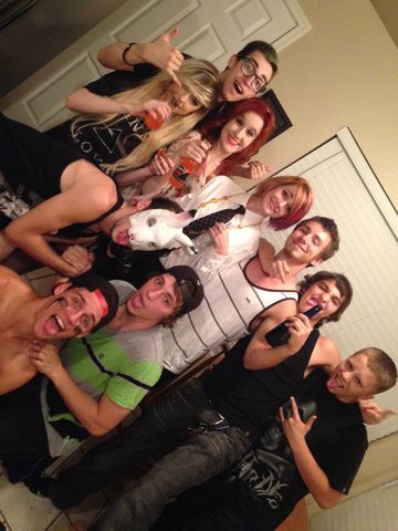 Met current group of friends