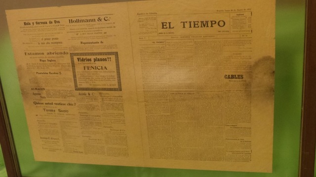 primeta edicion del tiempo