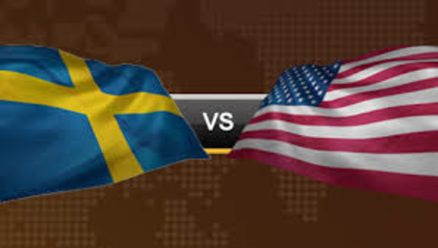 Game 1:  U.S. vs. Sweden