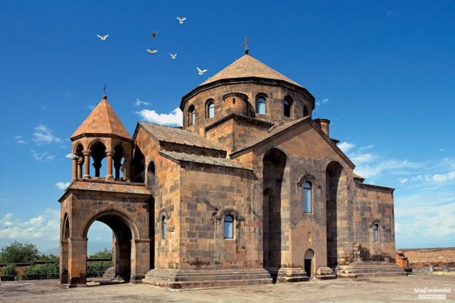 Hripsime Church 618A.D. - Architecture by Catholicos Komitas I.