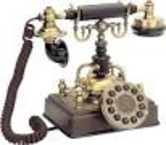 Invención del teléfono.