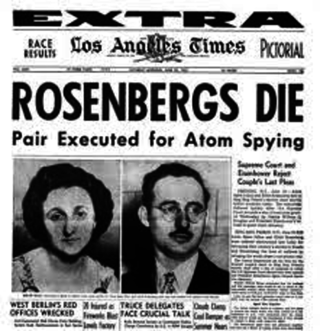 Julius and Ethel Rosenberg Executed