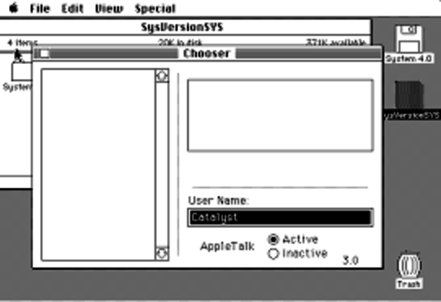 Mac OS system 4