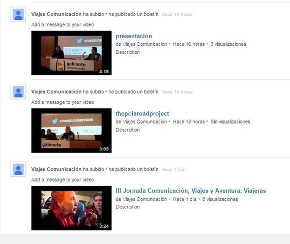 Publicación de notícias y edición del blog