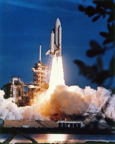 The First Space Shuttle Launch