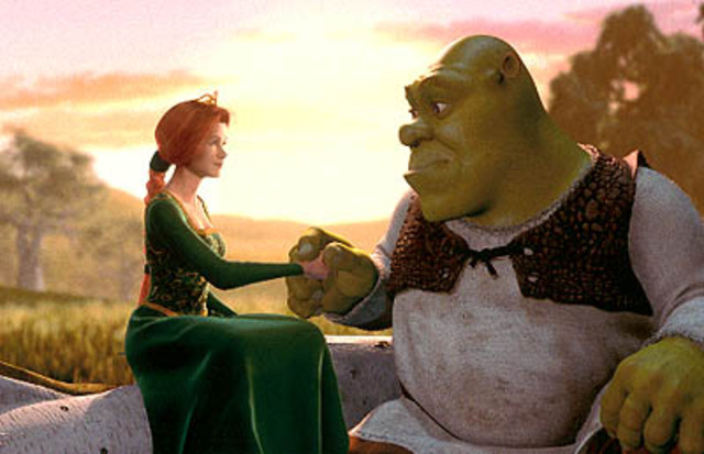 Shrek and Fiona