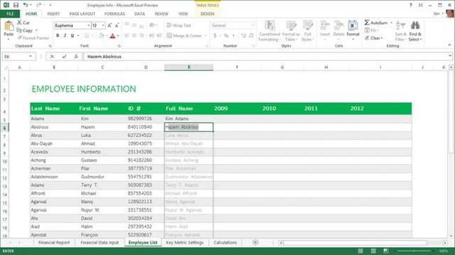 Excel en la actualidad