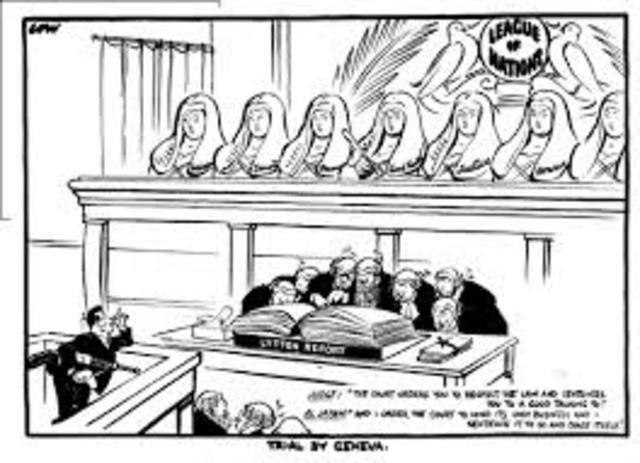 Start of Manchuria Crisis