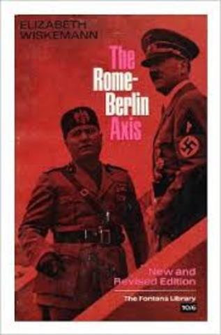 Rome Berlin Axis signed