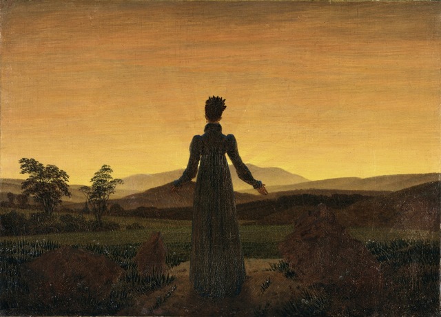 Woman before the Rising Sun (Woman before the Setting Sun)