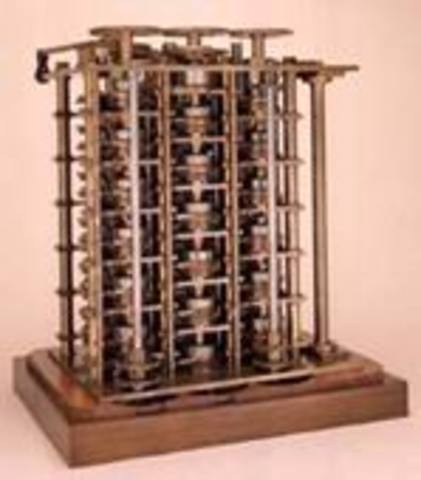 1821. Máquina en Diferencias