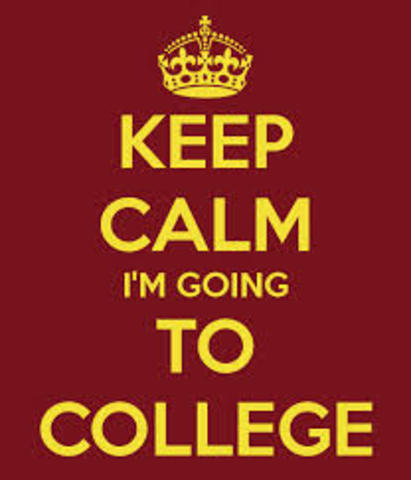 going to college