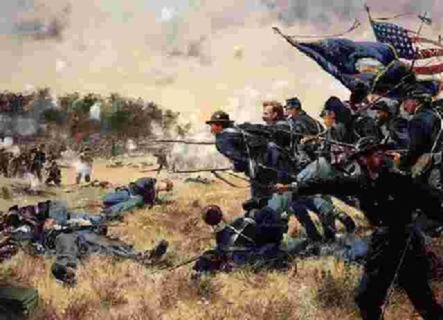 the Confederacy was defeated at the total cost   620,000 Union and Confederate soldiers dead.