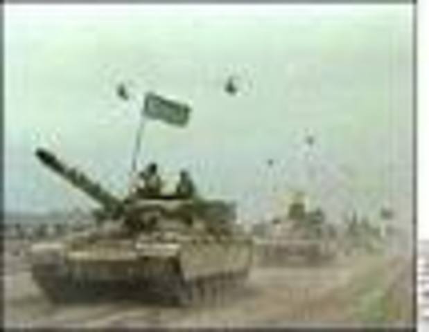 Troops being deployed