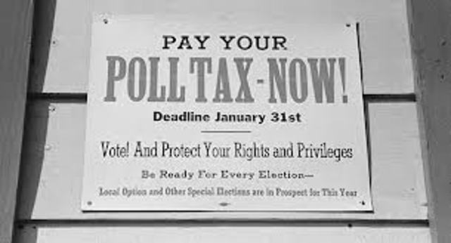 Poll Taxes Constitutional