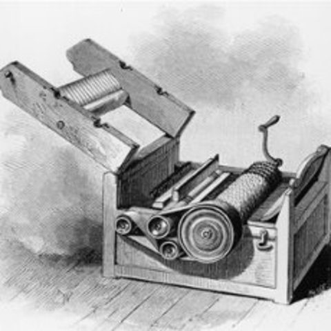 Invention of the cotton gin