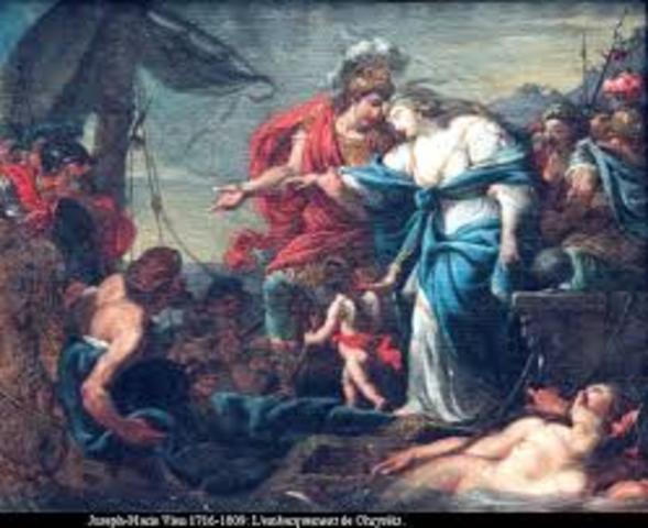 Chryseis's Father Prays to Apollo