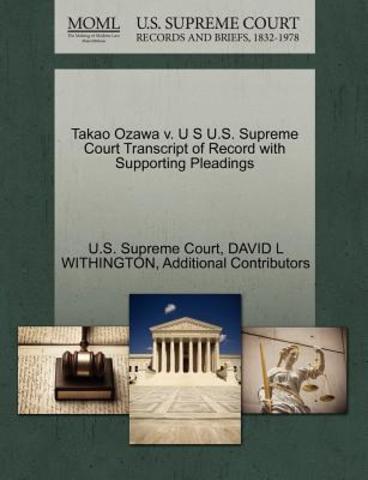 Ozawa v. United States