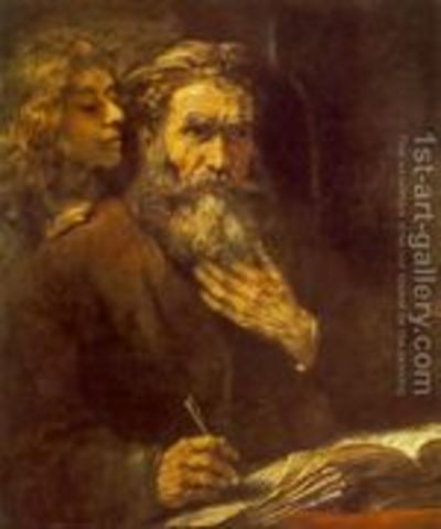 Evangelist Matthew and the Angel
