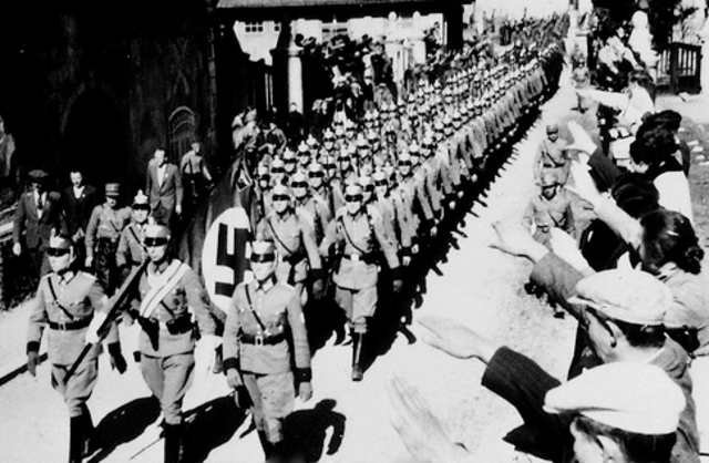 Germany invades Austria