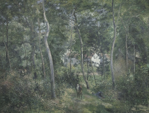 Edge of the Woods Near L'Hermitage, Pontoise