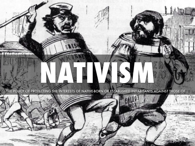 Nativism 1830-1855