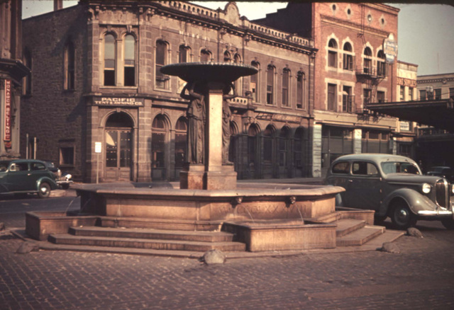 Skidmore Fountain Beer Fountain