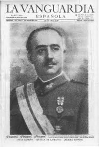 La dictadura franquista
