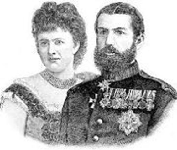 The king and wife