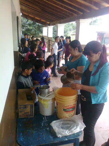 Chocolatada por San Cayetano