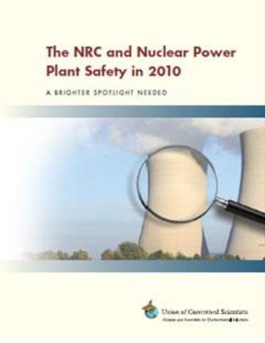 The NRC and Nuclear Power Plant Safety in 2010