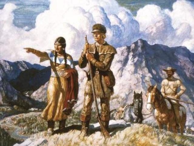 Lewis and Clark Begin Their Journey West