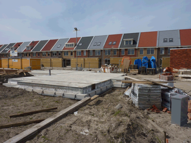 Bezoek bouwplaats (begane grond vloer)